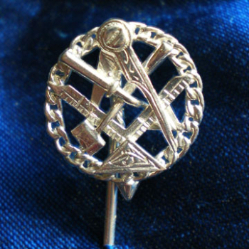 Nadel "Werkzeug Symbole", 925 Silber
