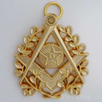 Jewel "Square & Compass with Star