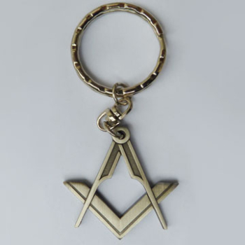 Keyring Square and Compass